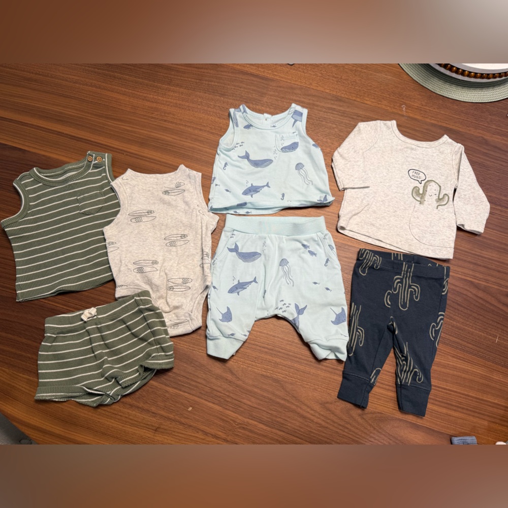 Carter’s matching Baby Boy Sets